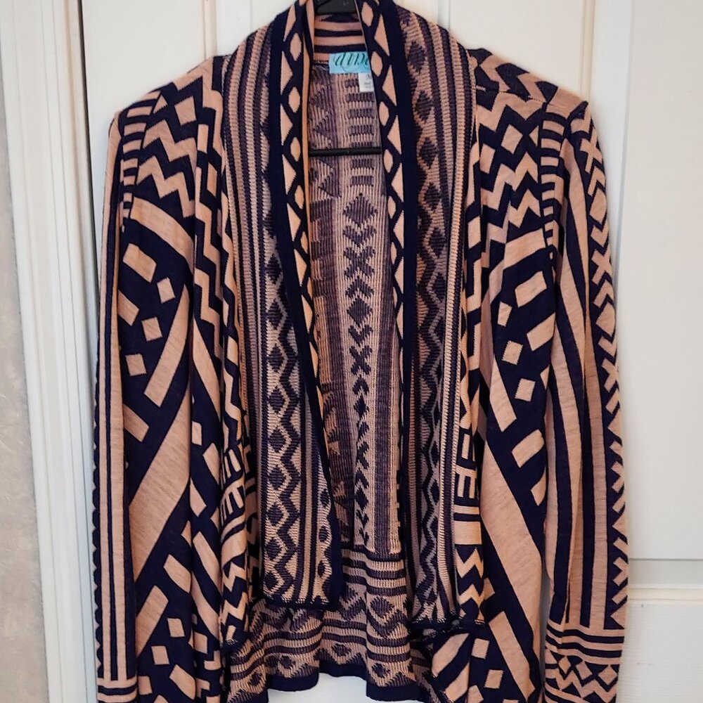Dina Be Francesca Open Wrap Cardigan Women's Medium